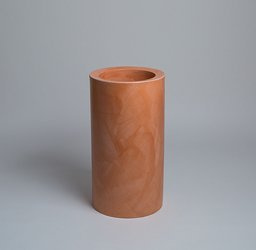 Donica dekoracyjna FROMO z wewnętrzną półką - 75 cm - terakota