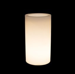 Donica dekoracyjna FROMO z wewnętrzną półką i podświetleniem LED - 90 cm - barwa ciepła